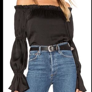 Super down off the shoulder top